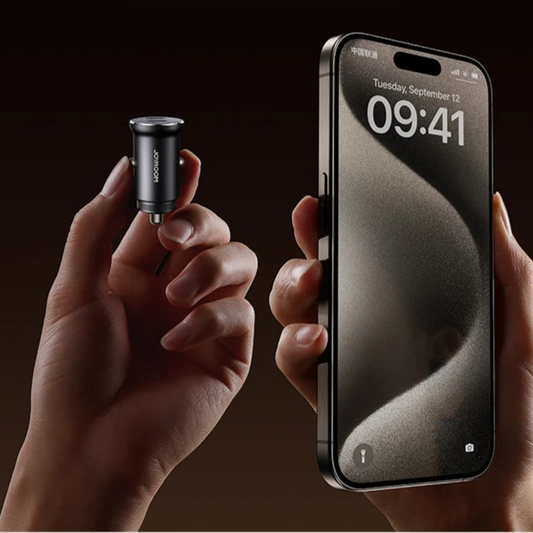 Chargeur Voiture 30W USB-C PD & QC3.0 – Charge Ultra Rapide