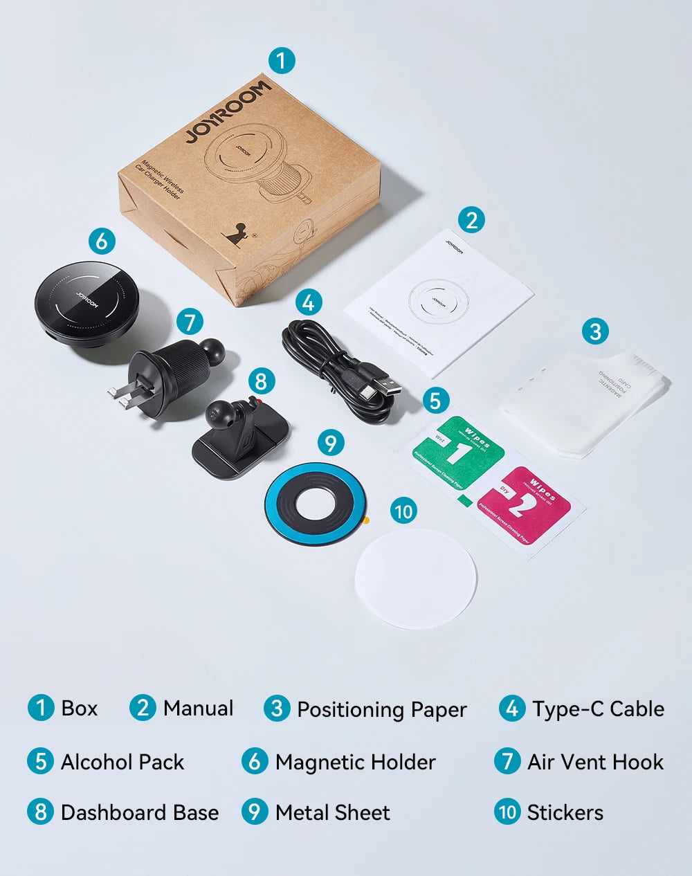 Support et Chargeur Sans Fil de Téléphone