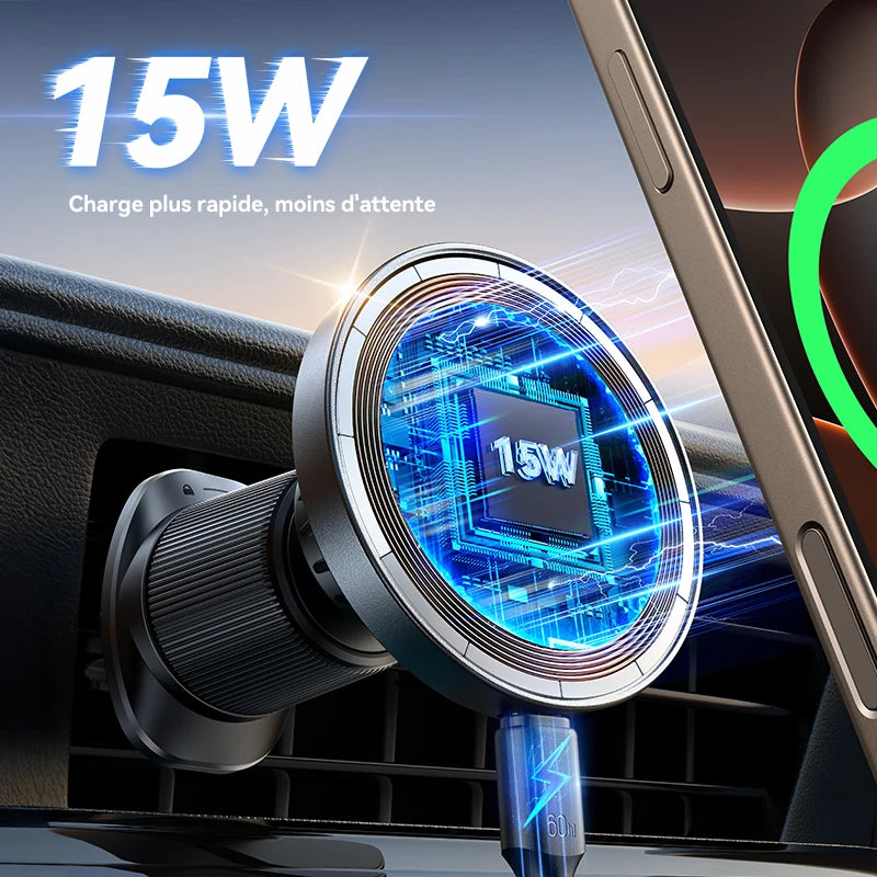 Support et Chargeur Sans Fil de Téléphone