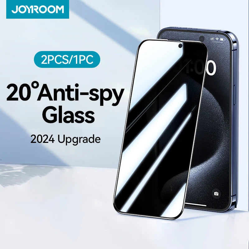 Protecteurs d’Écran Anti-Espion 20° pour iPhone | Verre Trempé de Confidentialité